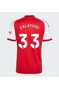 Arsenal Riccardo Calafiori #33 Fotballdrakt Hjemme Klær 2026-27 Korte ermer